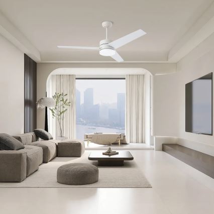 Immax NEO 07284L - LED+CCT dimbar takfläkt VARIABLE LED/24W/230V 3000/4000/6000K Wi-Fi Tuya Ø 132 cm + fjärrkontroll