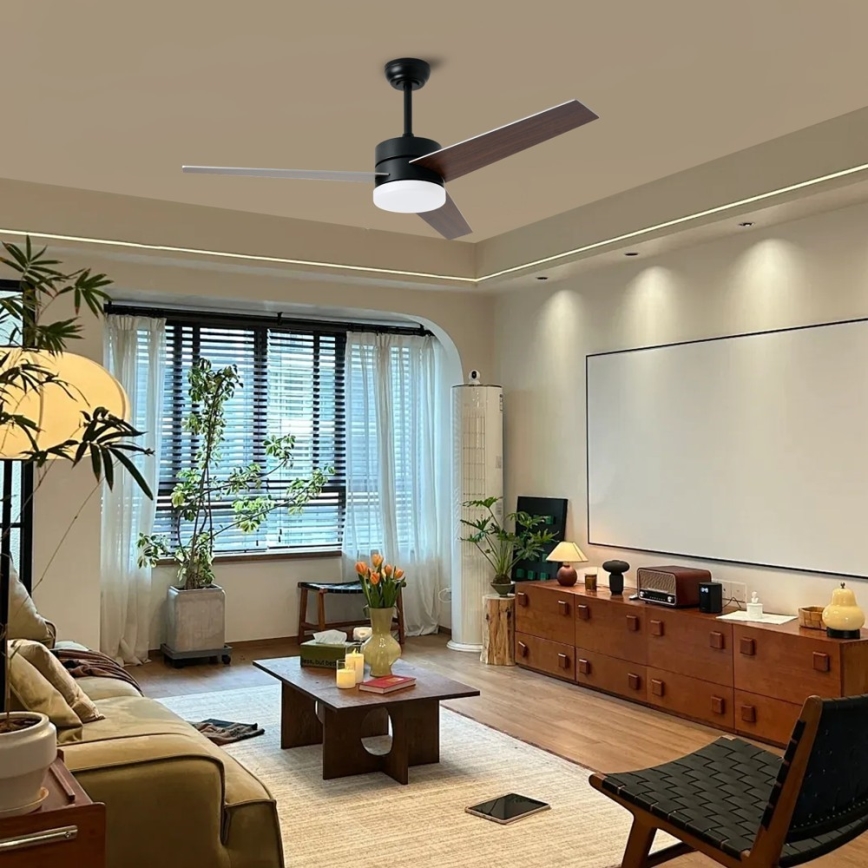 Immax NEO 07285L - LED+CCT dimbar takfläkt VARIABLE LED/24W/230V 3000/4000/6000K Wi‑Fi Tuya Ø 132 cm + fjärrkontroll