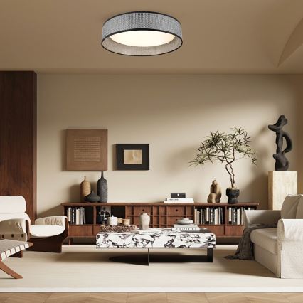 Immax NEO 07287L - LED+CCT Dimbar taklampa LONA LED/36W/230V 3000–6000K Wi‑Fi Tuya Ø 45,5 cm + fjärrkontroll