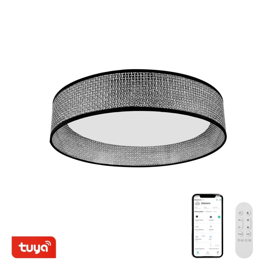 Immax NEO 07287L - LED+CCT Dimbar taklampa LONA LED/36W/230V 3000–6000K Wi‑Fi Tuya Ø 45,5 cm + fjärrkontroll