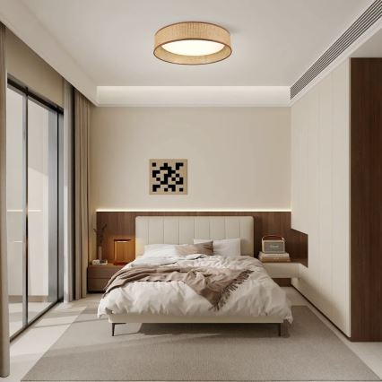 Immax NEO 07288L - LED+CCT Dimbart takarmatur LONA LED/36W/230V 3000–6000K Wi-Fi Tuya Ø 45,5 cm + fjärrkontroll