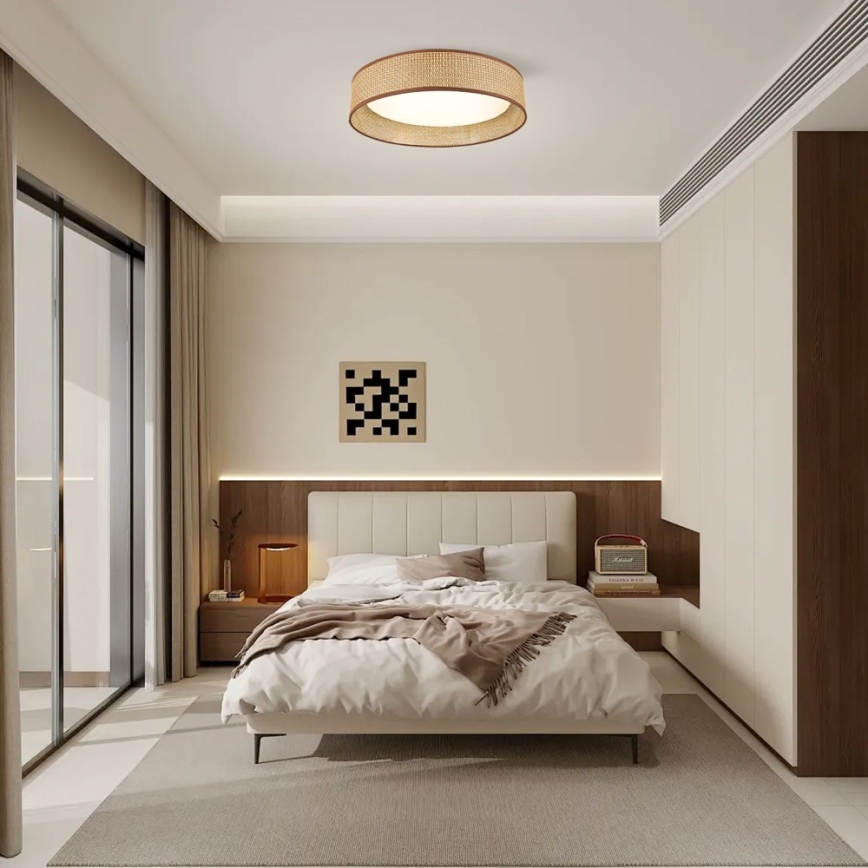 Immax NEO 07288L - LED+CCT Dimbart takarmatur LONA LED/36W/230V 3000–6000K Wi-Fi Tuya Ø 45,5 cm + fjärrkontroll