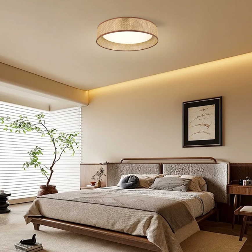 Immax NEO 07288L - LED+CCT Dimbart takarmatur LONA LED/36W/230V 3000–6000K Wi-Fi Tuya Ø 45,5 cm + fjärrkontroll