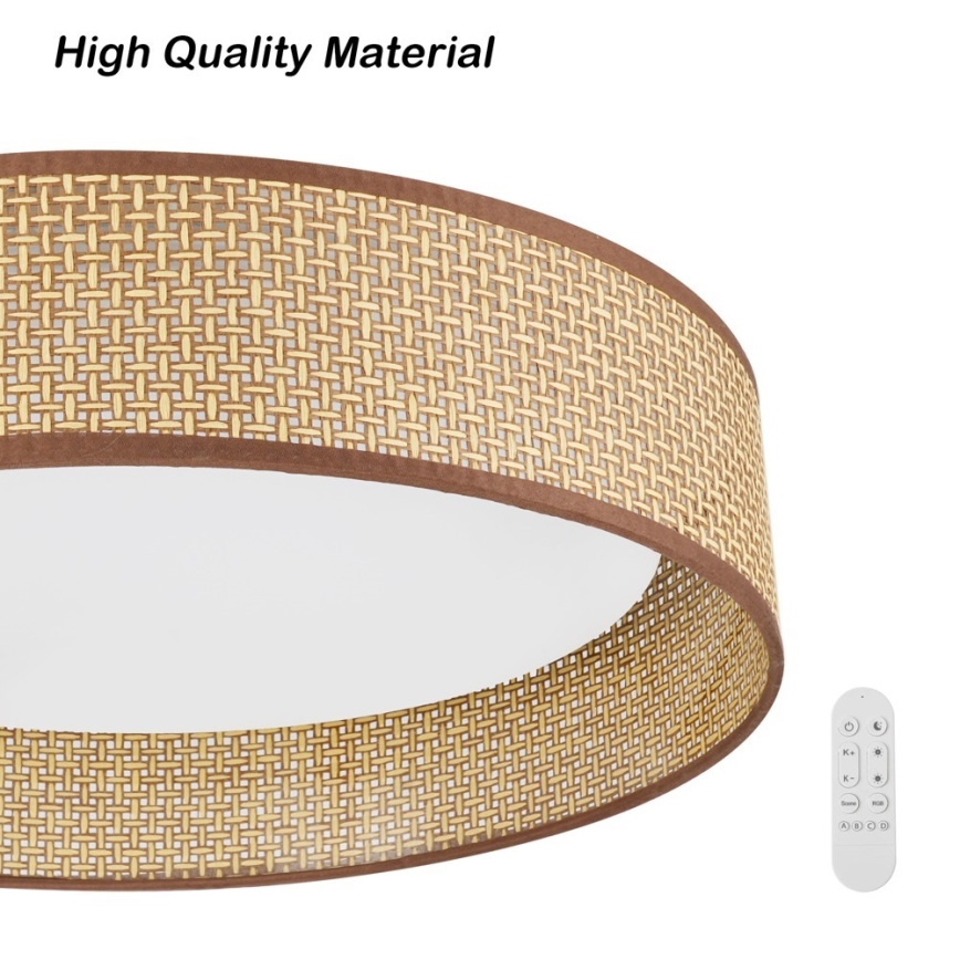 Immax NEO 07288L - LED+CCT Dimbart takarmatur LONA LED/36W/230V 3000–6000K Wi-Fi Tuya Ø 45,5 cm + fjärrkontroll