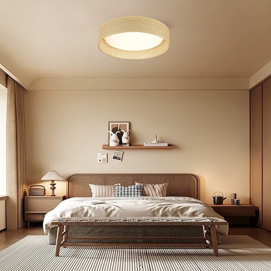 Immax NEO 07289L - LED+CCT Dimbart takarmatur LONA LED/36W/230V 3000-6000K Wi-Fi Tuya Ø 45,5 cm + fjärrkontroll