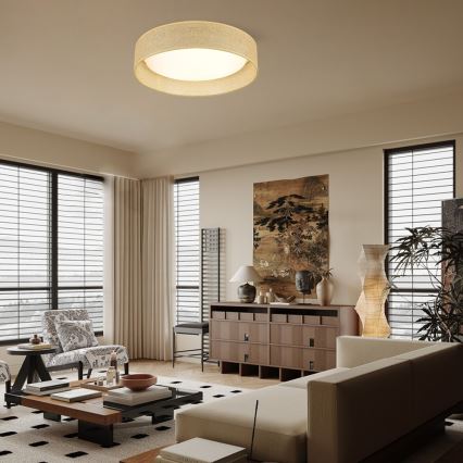 Immax NEO 07289L - LED+CCT Dimbart takarmatur LONA LED/36W/230V 3000-6000K Wi-Fi Tuya Ø 45,5 cm + fjärrkontroll