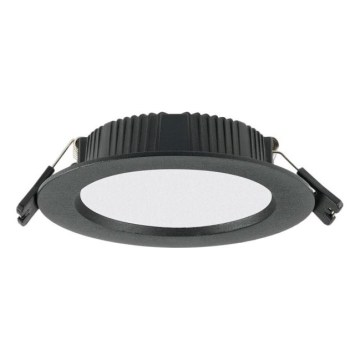 Immax NEO 07294L - Dimbar infälld takarmatur DOWN LED/12W/230V Wi-Fi Tuya Ø 12 cm svart