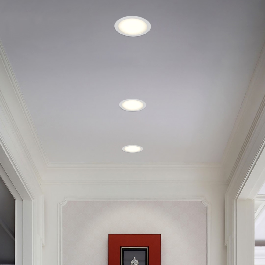 Immax NEO 07294L - Dimbar infälld LED-takarmatur DOWN LED/36W/230V Wi-Fi Tuya pr. 23 cm vit