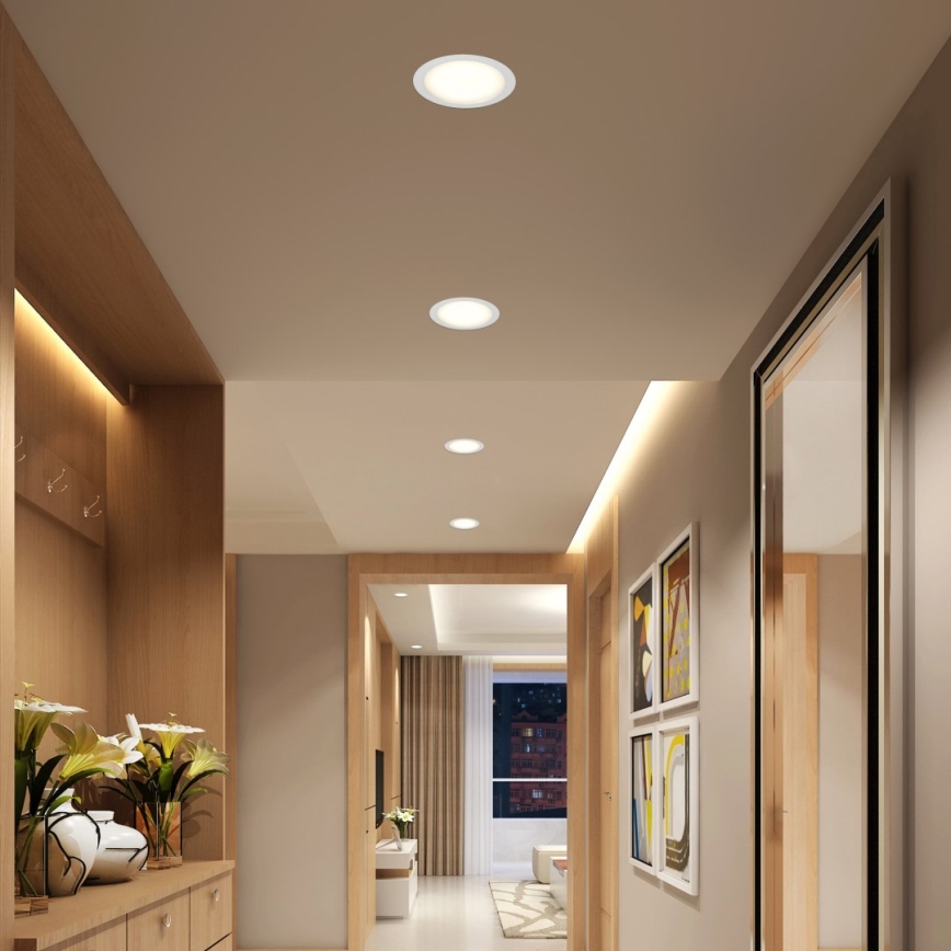 Immax NEO 07294L - Dimbar infälld LED-takarmatur DOWN LED/36W/230V Wi-Fi Tuya pr. 23 cm vit