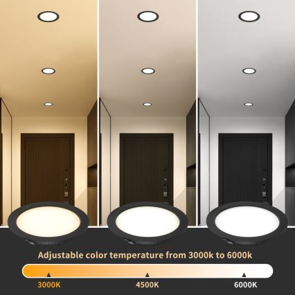 Immax NEO 07294L - Dimbar infälld LED-takarmatur DOWN LED/36W/230V Wi-Fi Tuya pr. 23 cm vit