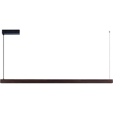 Immax NEO 07301L - dimbar LED-pendellampa på vajer MADEIRA LED/33W/230V Wi‑Fi Tuya 152 cm, valnöt + fjärrkontroll