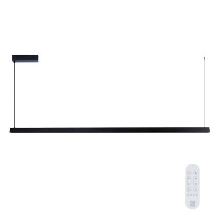 Immax NEO 07308L - LED-dimbar taklampa på vajer MADEIRA LED/44W/230V Wi-Fi Tuya 202 cm svart + fjärrkontroll