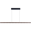 Immax NEO 07309L - LED Dimbar hänglampa på vajer med sensor MADEIRA LED/37W/230V 157 cm valnöt
