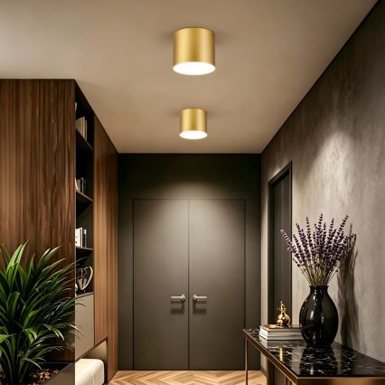 Immax NEO 07318L - LED dimbar taklampa RONDATE LED/32W/230V Ø 16,5 cm Wi-Fi Tuya guld