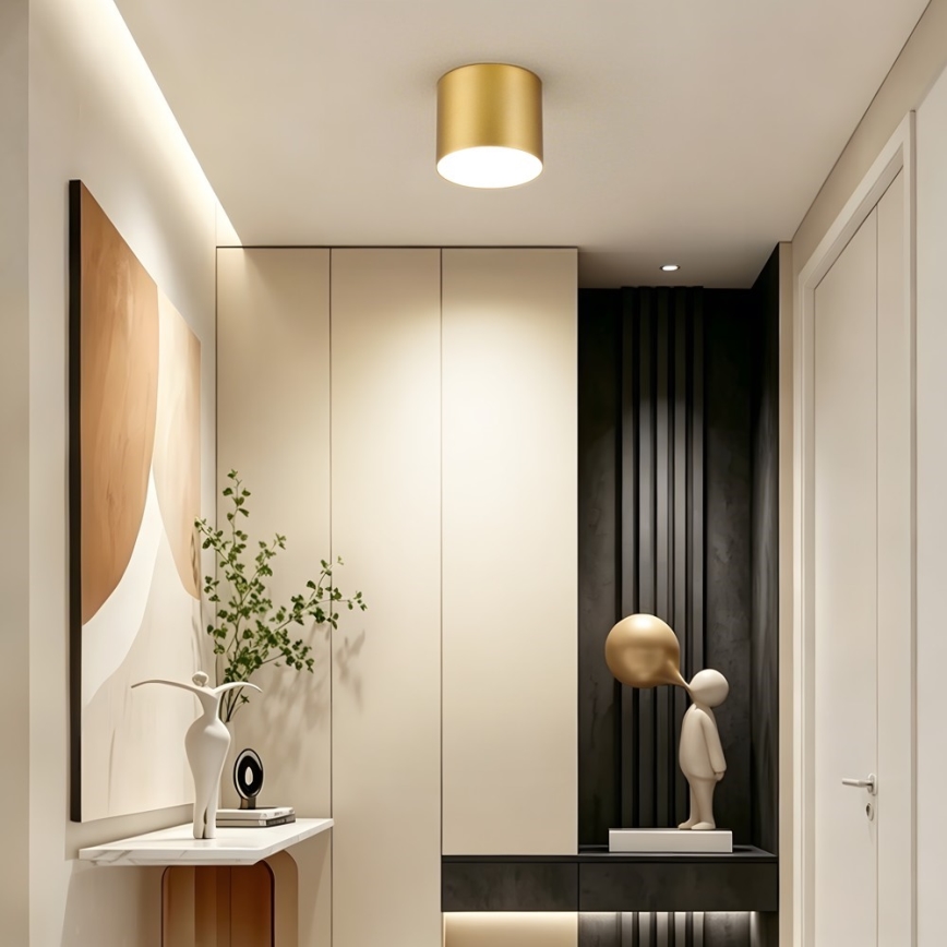 Immax NEO 07318L - Dimbart LED-takarmatur RONDATE LED/32W/230V Ø 16,5 cm Wi-Fi Tuya guld