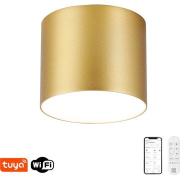 Immax NEO 07318L - LED dimbar taklampa RONDATE LED/32W/230V Ø 16,5 cm Wi-Fi Tuya guld