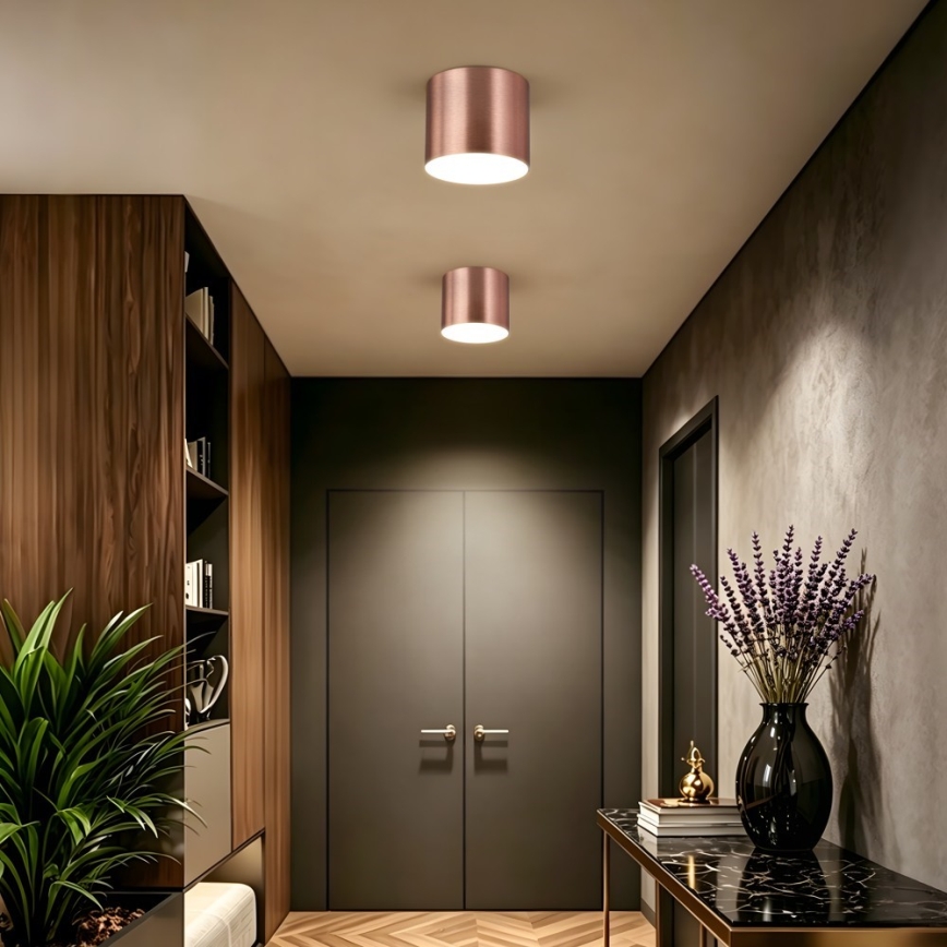 Immax NEO 07320L - Dimbart LED-takarmatur RONDATE LED/32W/230V Ø 16,5 cm Wi-Fi Tuya roséguld