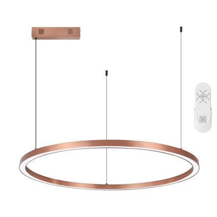 Immax NEO 07327L - LED-dimbar pendellampa med vajer FINO LED/55W/230V 80 cm Tuya roséguld + fjärrkontroll