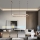 Immax NEO 07328L - LED dimbar pendellampa på kabel FINO LED/72W/230V 120 cm roséguld Tuya + fjärrkontroll