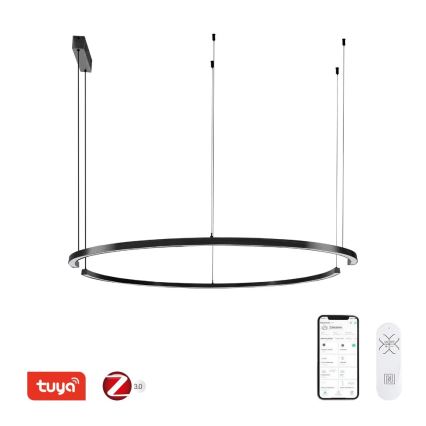Immax NEO 07329L - LED dimbar pendel på vajer FINO LED/72 W/230 V 120 cm svart Tuya + fjärrkontroll