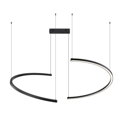 Immax NEO 07329L - LED dimbar pendel på vajer FINO LED/72 W/230 V 120 cm svart Tuya + fjärrkontroll