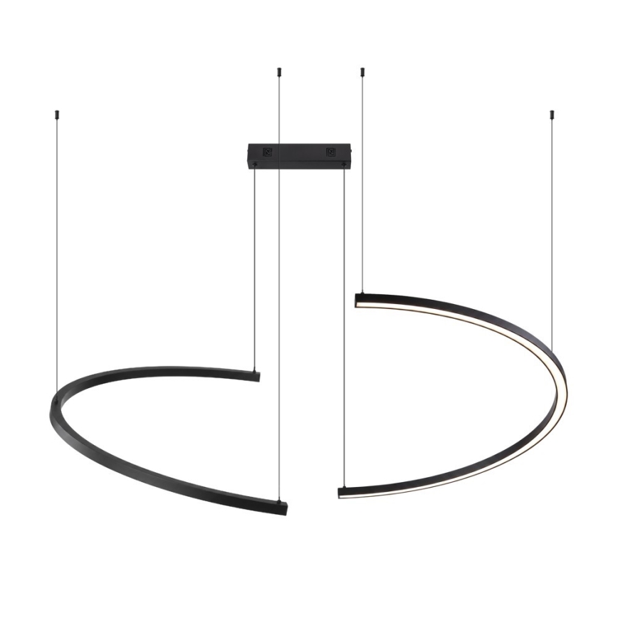 Immax NEO 07329L - LED dimbar pendel på vajer FINO LED/72 W/230 V 120 cm svart Tuya + fjärrkontroll