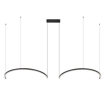 Immax NEO 07329L - LED dimbar pendel på vajer FINO LED/72 W/230 V 120 cm svart Tuya + fjärrkontroll