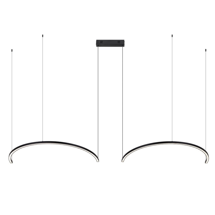 Immax NEO 07329L - LED dimbar pendel på vajer FINO LED/72 W/230 V 120 cm svart Tuya + fjärrkontroll
