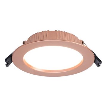 Immax NEO 07330L - Dimbar infälld LED-downlight DOWN LED/12W/230V Wi‑Fi Tuya Ø 12 cm roséguld