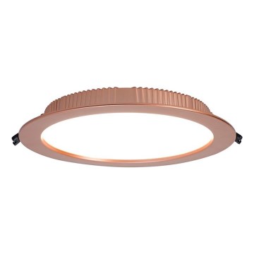 Immax NEO 07331L - dimbar LED infälld downlight, 36W/230V, Wi‑Fi Tuya, Ø 23 cm, roséguld