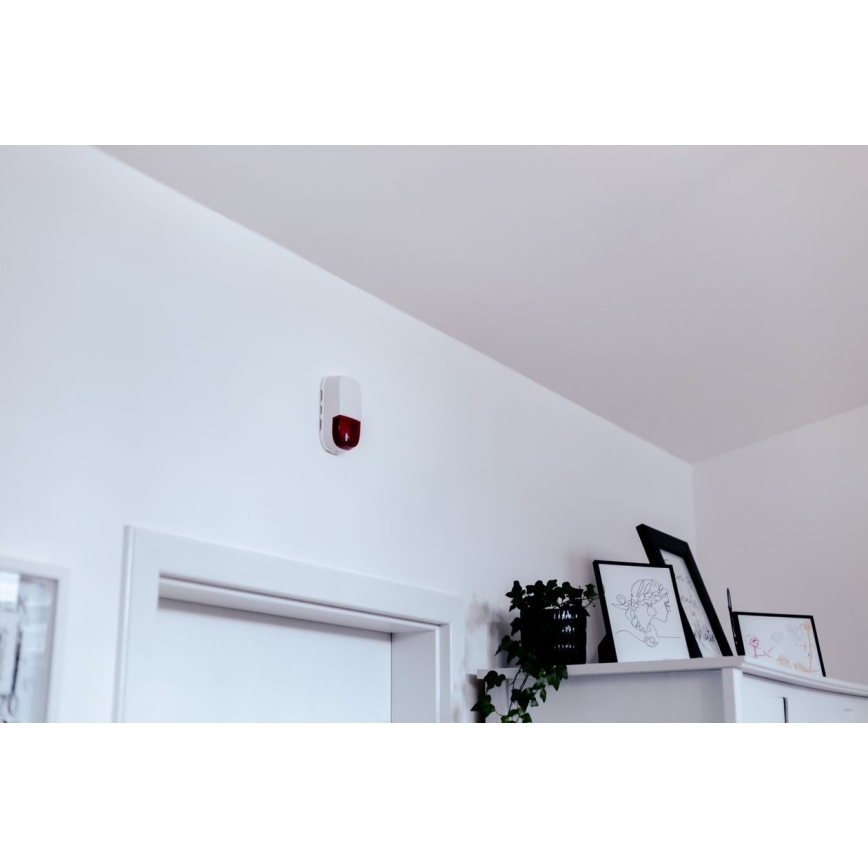 Immax NEO 07504L - Smart siren SMART 5V/95dB ZigBee 3.0 IP65 Tuya