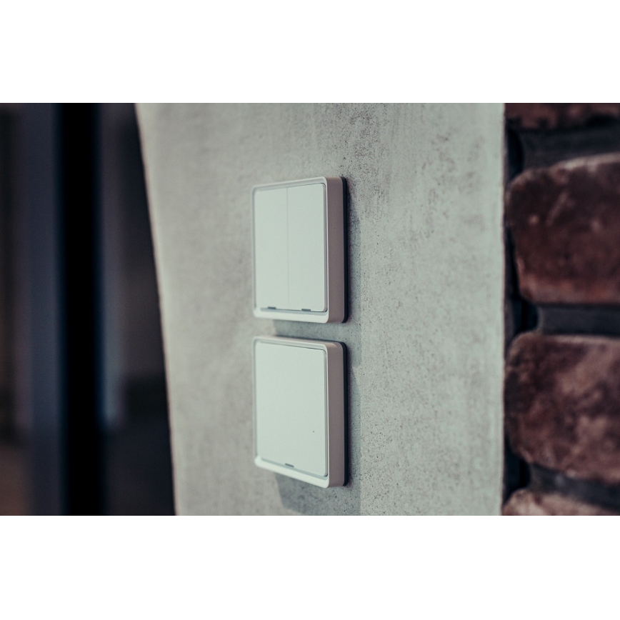 Immax NEO 07513L - 2-knapp väggbrytare SMART 230V Wi-Fi Tuya