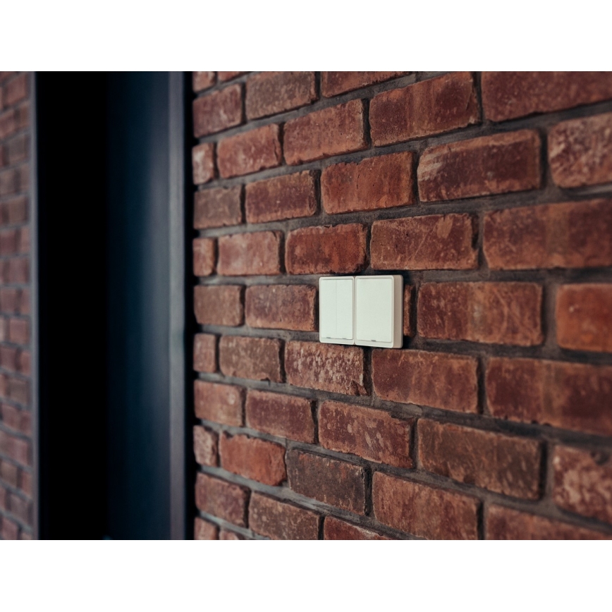 Immax NEO 07513L - 2-knapp väggbrytare SMART 230V Wi-Fi Tuya