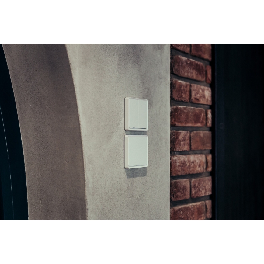 Immax NEO 07513L - 2-knapp väggbrytare SMART 230V Wi-Fi Tuya