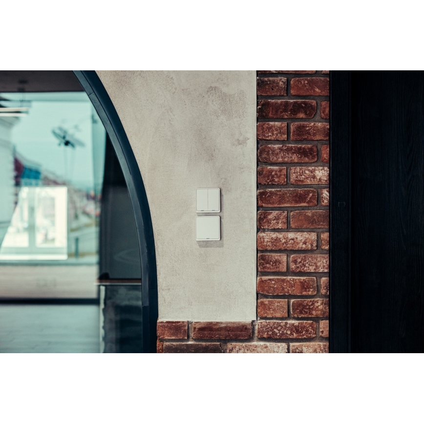 Immax NEO 07513L - 2-knapp väggbrytare SMART 230V Wi-Fi Tuya