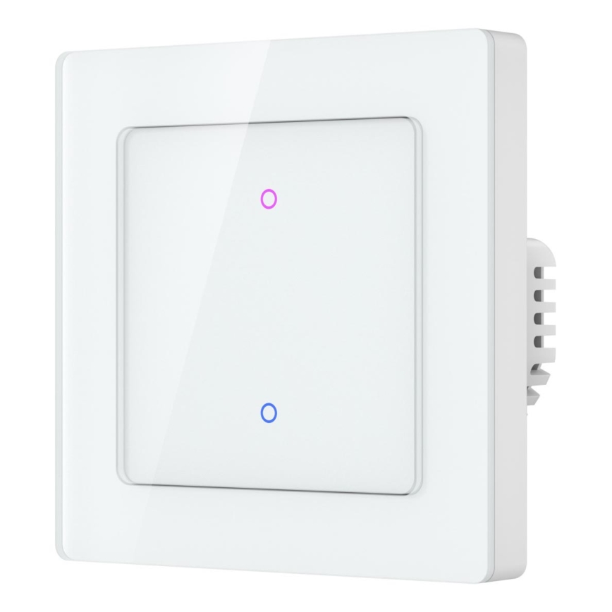Immax NEO 07539L - SMART tvåknappsbrytare 230 V Wi‑Fi Tuya