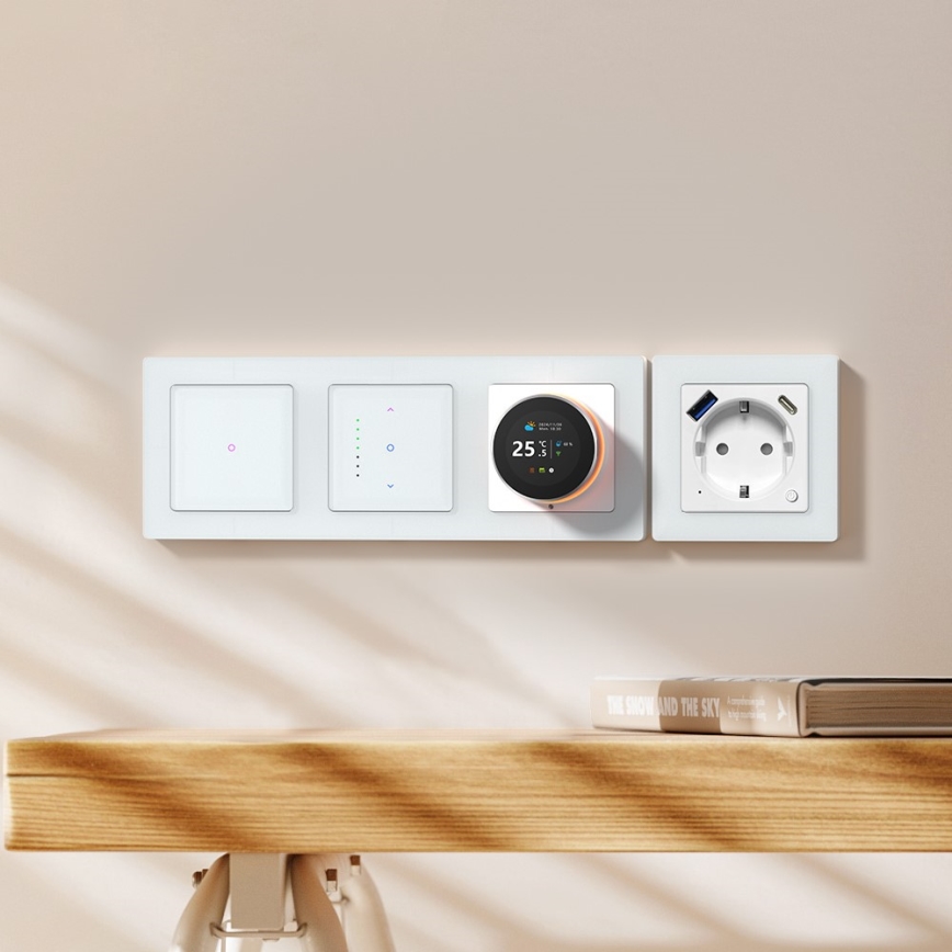 Immax NEO 07549L - SMART 1-knapps strömbrytare 230V