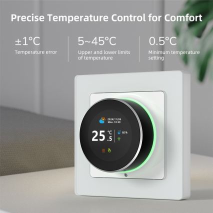 Immax NEO 07555L - SMART-termostat för elektrisk golvvärme 230 V/16 A