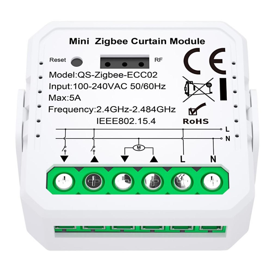 Immax Neo 07580L - Intelligenta styrenheter för styrning av persienner och fönsterluckor Tuya