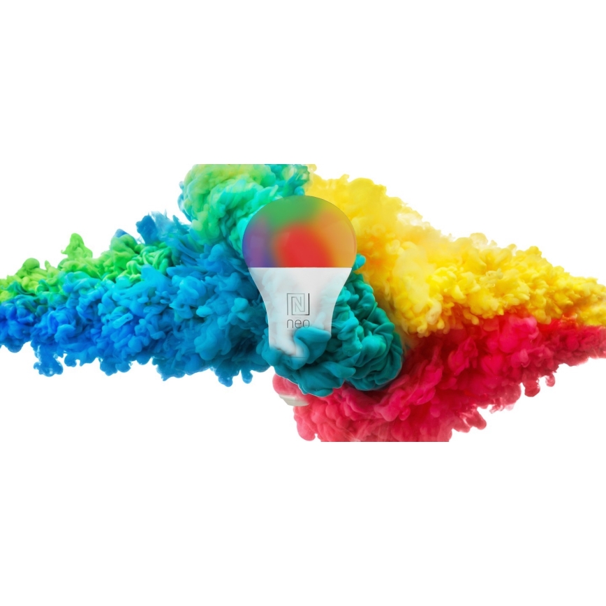 Immax NEO 07712C - KIT 3x LED RGB+CCT Ljusreglerad glödlampa NEO LITE Wi-Fi Smart E27/9W/230V 2200-6500K