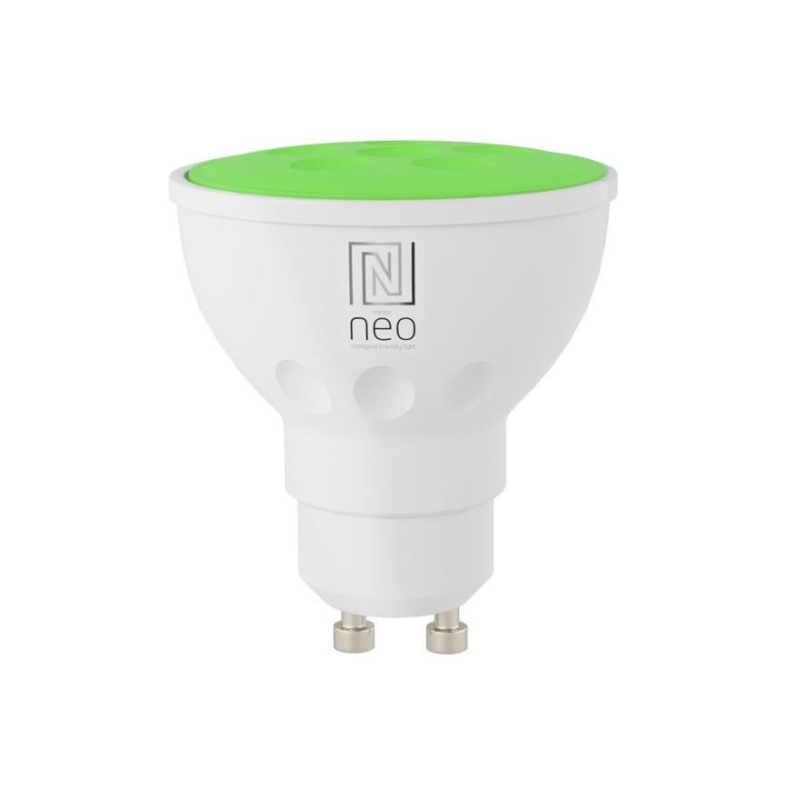 Immax NEO 07724C - KIT 3x LED RGB+CCT Ljusreglerad glödlampa GU10/4,8W/230V 2700K Wi-Fi Tuya