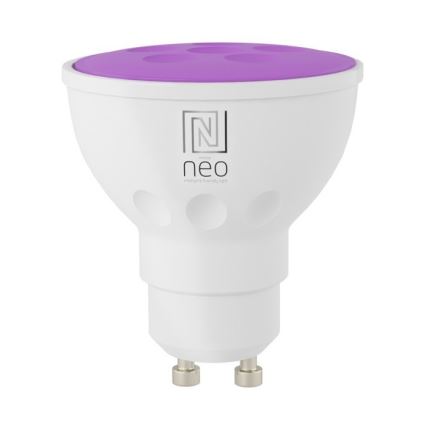 Immax NEO 07724C - KIT 3x LED RGB+CCT Ljusreglerad glödlampa GU10/4,8W/230V 2700K Wi-Fi Tuya