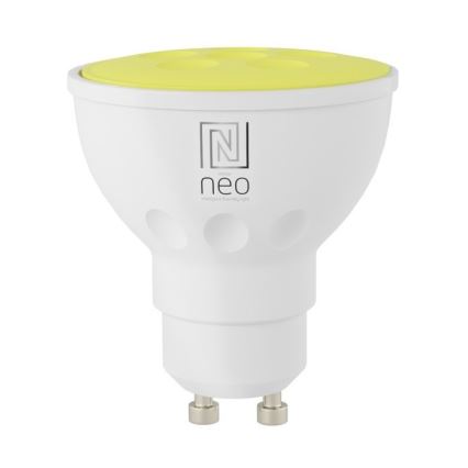 Immax NEO 07724C - KIT 3x LED RGB+CCT Ljusreglerad glödlampa GU10/4,8W/230V 2700K Wi-Fi Tuya