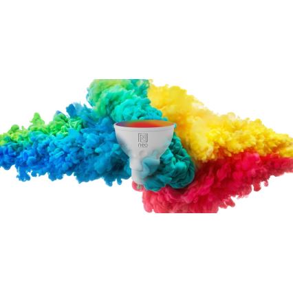 Immax NEO 07724C - KIT 3x LED RGB+CCT Ljusreglerad glödlampa GU10/4,8W/230V 2700K Wi-Fi Tuya