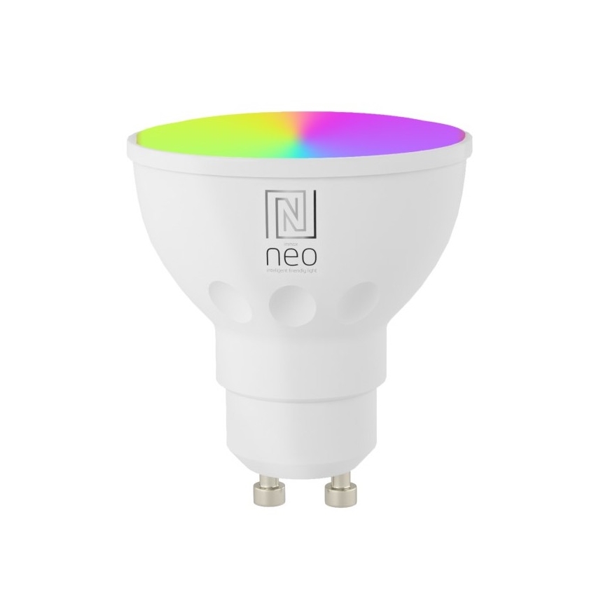 Immax NEO 07724CDO - 3-pack dimbara LED RGB+CCT-lampor GU10/4,8W/230V 2700–6500K Wi-Fi Tuya + fjärrkontroll