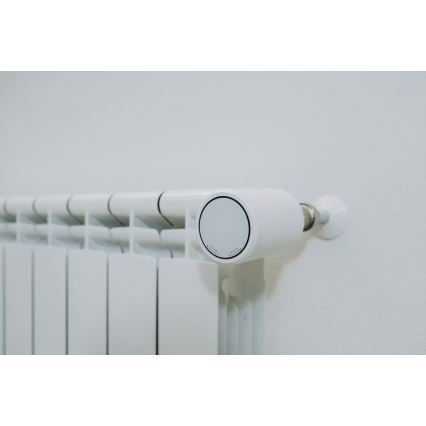 Immax NEO 07732B - UPPSÄTTNING 2x Termostathuvud + BRIDGE PRO v2 2xAA/3V Tuya