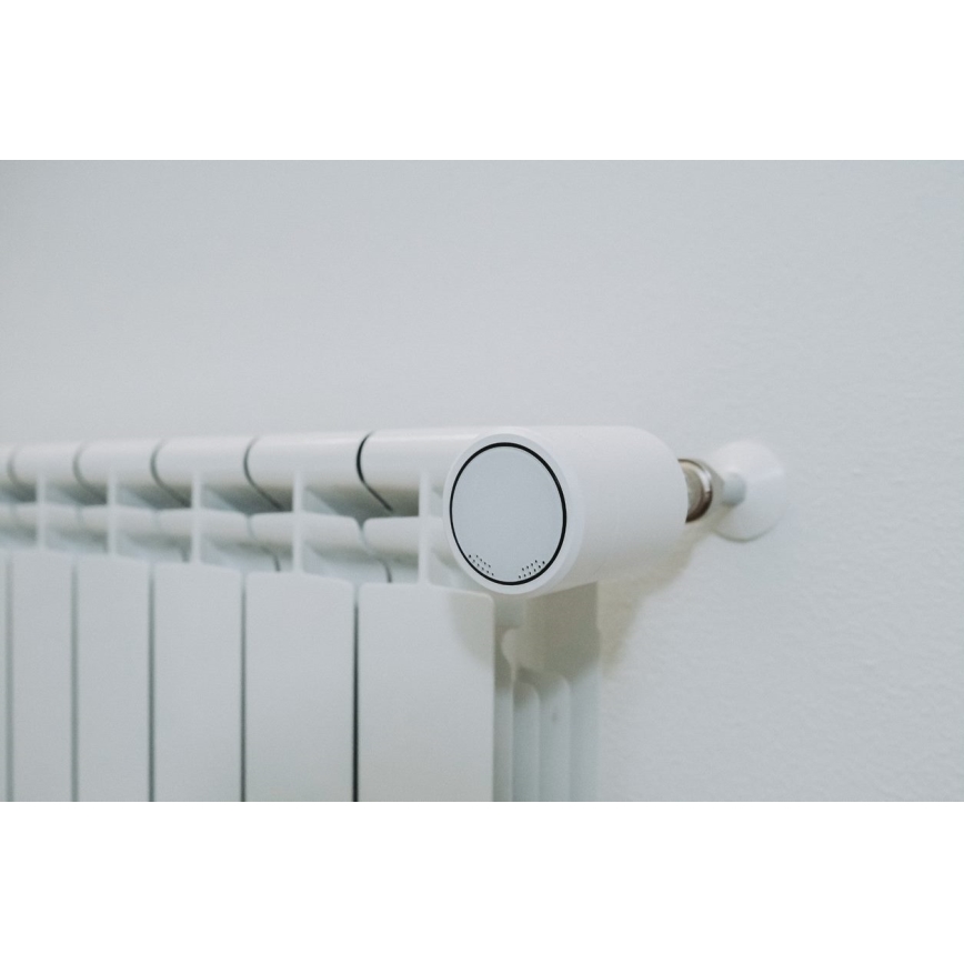 Immax NEO 07732B - UPPSÄTTNING 2x Termostathuvud + BRIDGE PRO v2 2xAA/3V Tuya