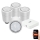 Immax NEO 07732C - SET MED 4 termostatventiler + BRIDGE PRO v3 2xAA/3V Wi-Fi Tuya