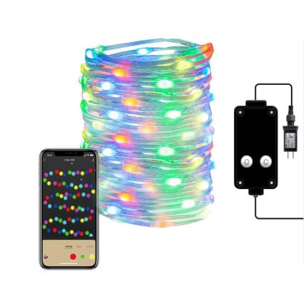 Immax NEO 07736L - LED RGB dimbar utomhuslist NEO LITE LED/8,4W/230V 16 m IP44 Wi-Fi Tuya