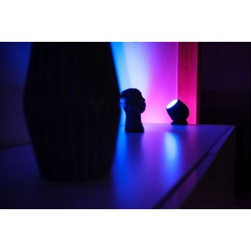 Immax NEO 07739L - LED RGB+CCT Ljusreglerad bordslampa ATMOSPHERE LED/3W/5V Wi-Fi Tuya